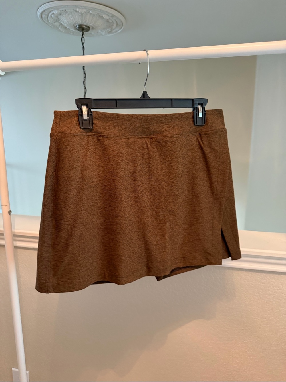 Outdoor Voices Court Skort 4.5" in Brown